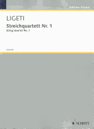 String Quartet No. 1: Score & Parts