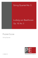 String Quartet No. 5: Pocket Score