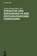 Struktur Und Erfahrung in Der Psychologischen Forschung