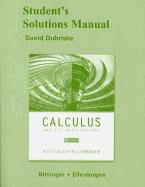 Student Solutions Manual for Calculus and Its Applications