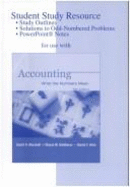 Student Study Resource for Use with Accounting: What the Numbers Mean - Marshall, David, and McManus, Wayne William, and Viele, Daniel F