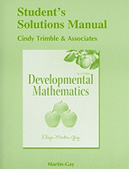 Student's Solutions Manual for Developmental Mathematics