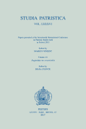 Studia Patristica. Vol. LXXXVI - Papers presented at the Seventeenth International Conference on Patristic Studies held in Oxford 2015: Volume 12: Augustine on conscientia