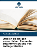 Studien zu einigen wesentlichen Elementen Zusammensetzung von Kalilagerst?tten