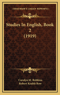 Studies in English, Book 2 (1919)