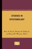 Studies in Epistemology: Volume 5