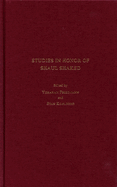 Studies in Honor of Shaul Shaked