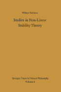 Studies in Non-Linear Stability Theory