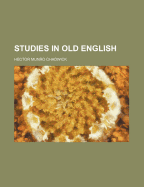 Studies in Old English