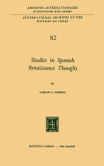 Studies in Spanish Renaissance Thought