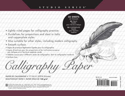 Studio Series Calligraphy Paper Pad (Set of 50 Sheets) - Peter Pauper Press Inc (Creator), and Peter Pauper Press (Producer)