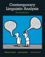 Study Guide for Contemporary Linguistic Analysis: an Introduction, Seventh Edition - O'Grady, William; Archibald, John