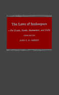 Study Guide to John E. H. Sherry, the Laws of Innkeepers, Third Edition: For Hotels, Motels, Restaurants, and Clubs