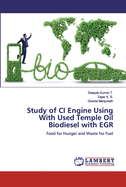 Study of CI Engine Using With Used Temple Oil Biodiesel with EGR