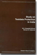 Study on Test Data Protection in India - Gopalakrishnan, N.S., and Kadavan, Benoy K.