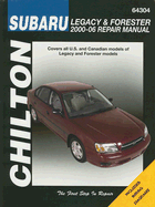 Subaru Legacy and Forester: 2000-2006 Repair Manual