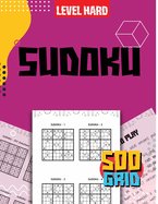 SUDOKU Book for Adults: Hard Sudoku Games for Adults, Sudoku Puzzle Books, 500 Puzzle Sudoku