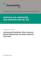 Sulfonated Poly(Ether Ether Ketone) Based Membranes For Direct Ethanol Fuel Cells.