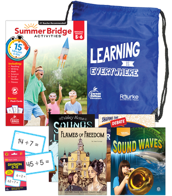 Summer Bridge Essentials Backpack 5-6, Grades 5 - 6 - Rourke Educational Media (Compiled by), and Summer Bridge Activities (Compiled by)
