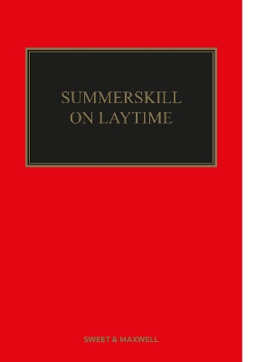 Summerskill on Laytime - Baughen, Simon