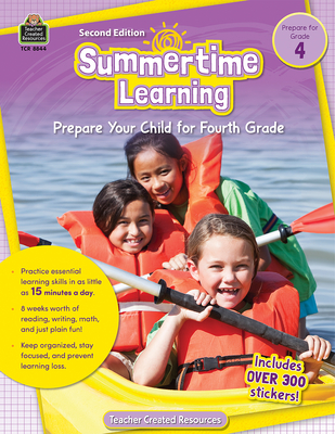 Summertime Learning, Second Edition (Prep. for Gr. 4) - Teacher Created Resources