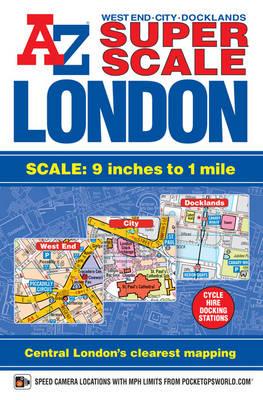 Super Scale London Street Atlas - Geographers' A-Z Map Company