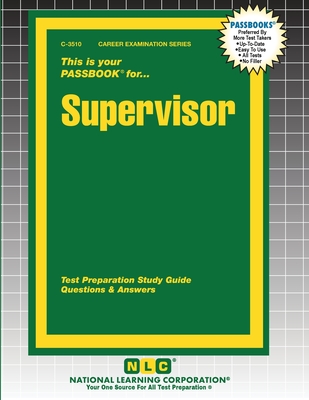 Supervisor - Passbooks (Compiled by)