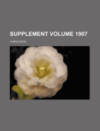 Supplement Volume 1907