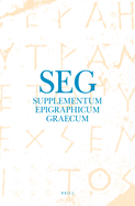 Supplementum Epigraphicum Graecum, Volume LXIX (2019)