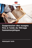 Suppression des nuages fins  l'aide du filtrage homomorphique
