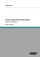 Surface sealing and the water balance: Germany and Belgium