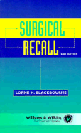 Surgical Recall - Blackbourne, Lorne (Editor)