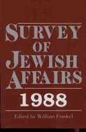 Survey of Jewish Affairs 1988