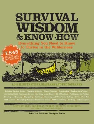 Survival Wisdom & Know How: Everything You Need to Know to Subsist in the Wilderness - The Editors of Stackpole Books