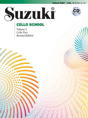 Suzuki Cello School, Vol 3: Cello Part, Book & CD - Tsutsumi, Tsuyoshi