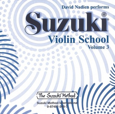 Suzuki Violin School, Vol 3 - Nadien, David