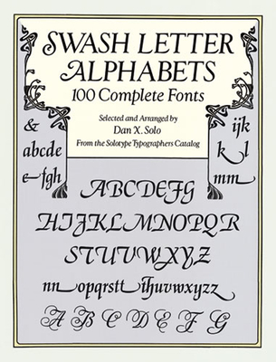 Swash Letter Alphabets - Solo, Dan X