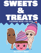 Sweets and Treats Coloring Book for Kids