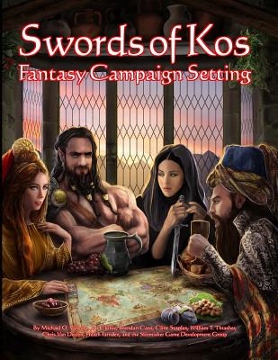 Swords of Kos Fantasy Campaign Setting (Color) - Varhola, Michael O, and Clunie, Jim, and Cass, Brendan