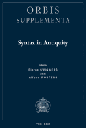 Syntax in Antiquity