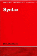 Syntax - Matthews, P H