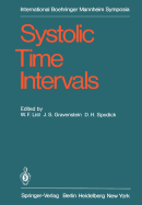 Systolic Time Intervals: International Symposium, Graz, Austria September 1-2, 1978