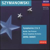 Szymanowski: Symphonies Nos. 1 & 2; Bartk: Two Pictures - Ryszard Karcykowski (tenor); Kenneth Jewell Chorale (choir, chorus); Detroit Symphony Orchestra; Antal Dorti (conductor)