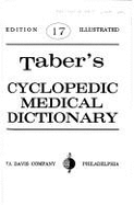 Tabers Cyclopedic Medical Dictionary - Thomas, Clayton L (Editor)