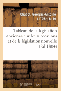 Tableau de la Lgislation Ancienne Sur Les Successions Et de la Lgislation Nouvelle