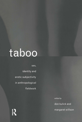 Taboo: Sex, Identity and Erotic Subjectivity in Anthropological Fieldwork - Kulick, Don, Professor (Editor), and Willson, Margaret (Editor)