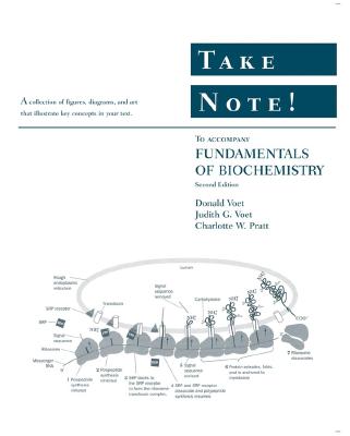 Take Note! to Accompany Fundamentals of Biochemistry - Voet, Donald, and Voet, Judith G, and Pratt, Charlotte W