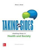 Taking Sides: Clashing Views in Health and Society