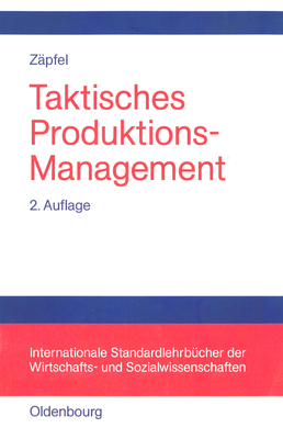 Taktisches Produktions-Management - Z?pfel, G?nther