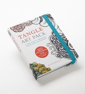 Tangle Art Pack: A Meditative Drawing Book and Sketchpad - Krahula, Beckah
